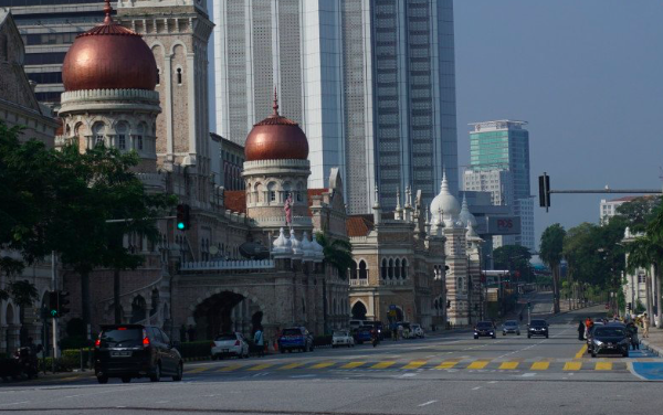 Suasana Hari H Lebaran di Kuala Lumpur