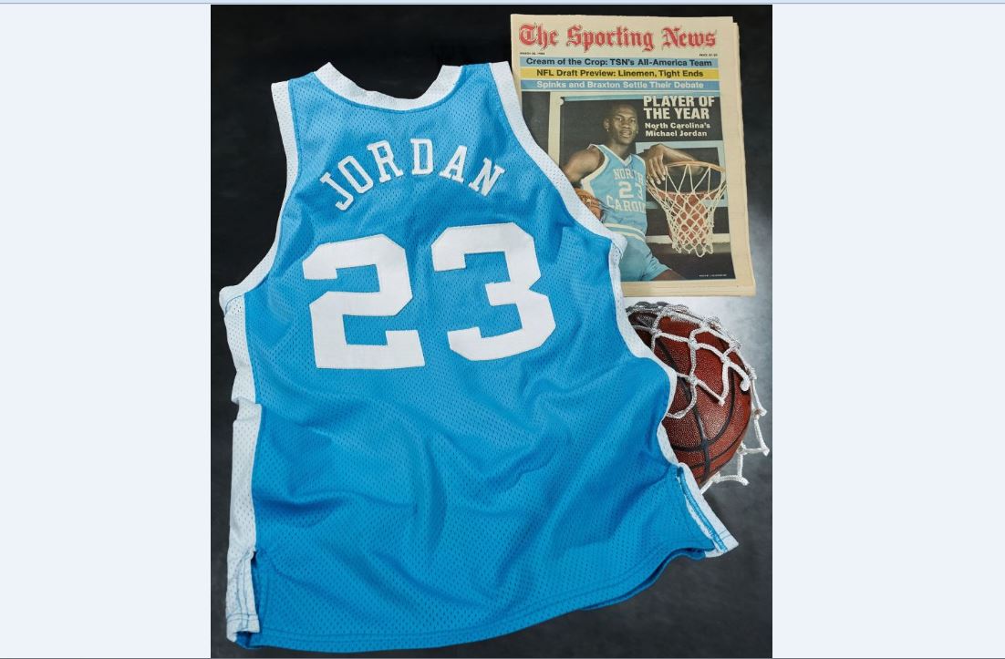 Jersey Michael Jordan Terjual Rp19,5 Miliar