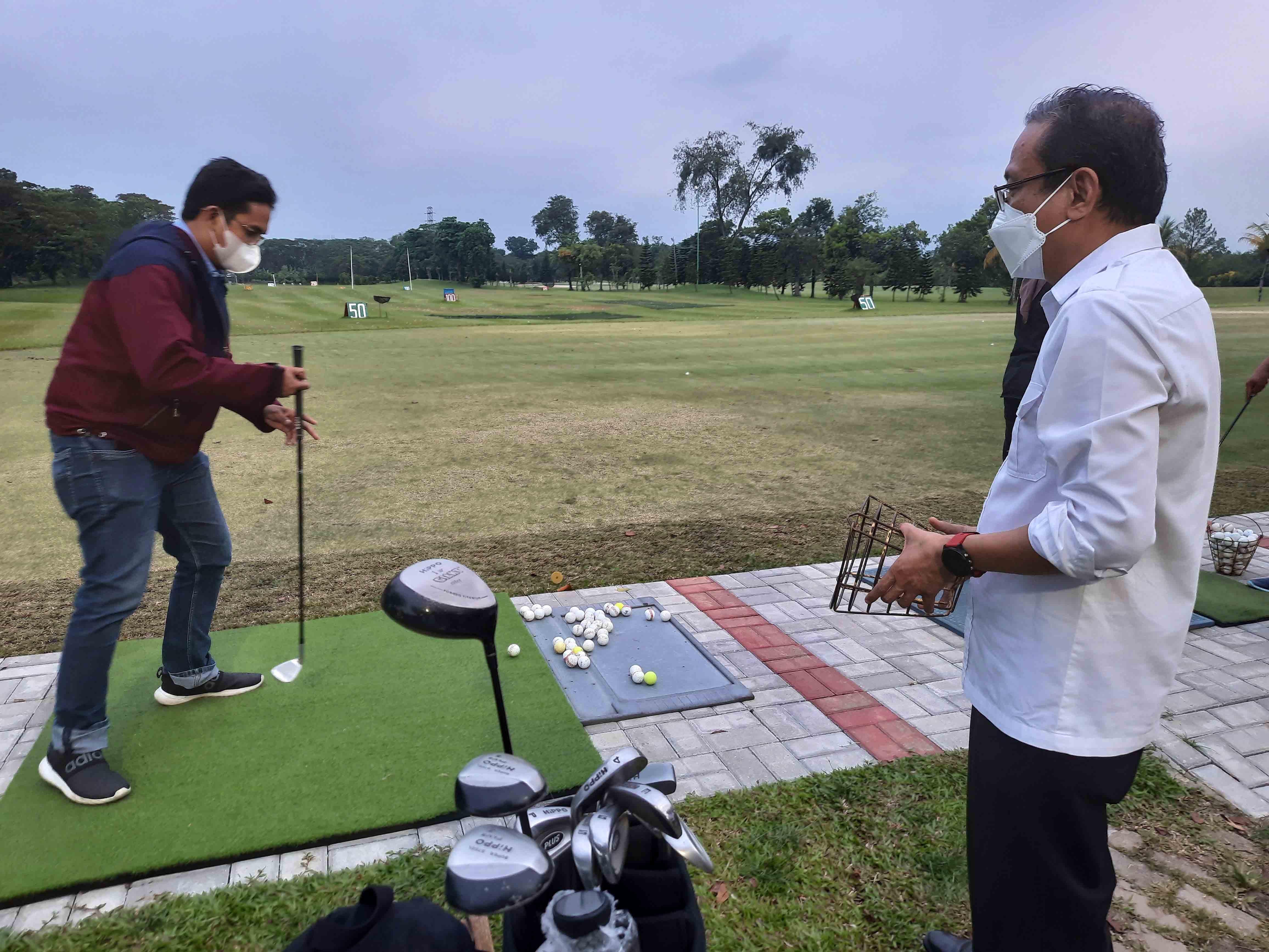 Coaching clinic golf di Jababeka Golf