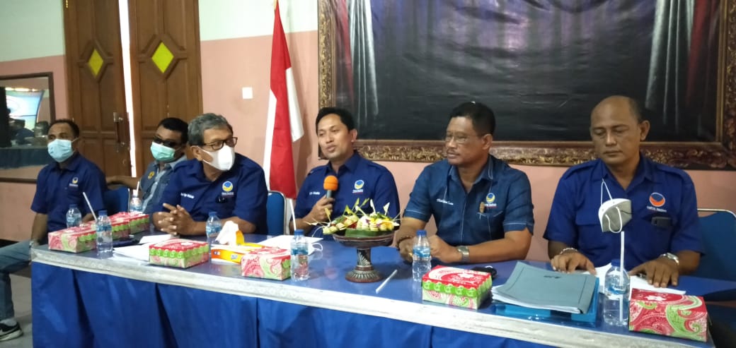 Rapat konsolidasi Partai NasDem Klungkung
