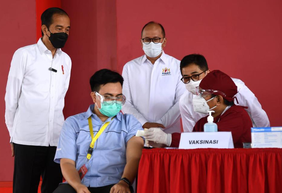 Jokowi Akui Kesulitan Dapatkan Suplai Vaksin Gotong Royong