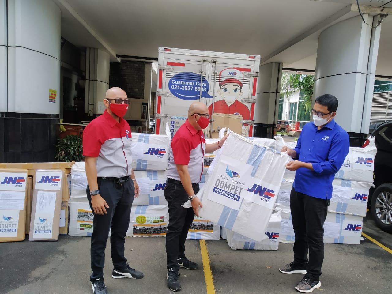 bantuan Media Group untuk bencana NTT