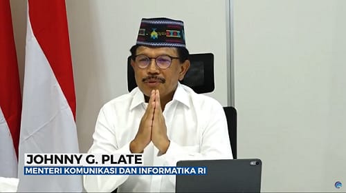 Menkominfo Johnny G Plate