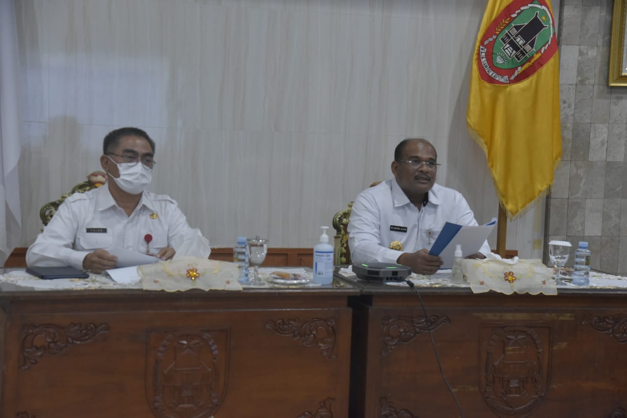 Pj Gubernur Kalsel Safrizal ZA (tak bermasker) 