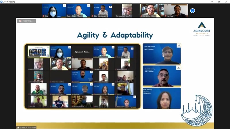 Virtual media gathering PTAR