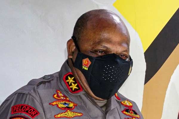 Kapolda Papua Irjen Pol Mathius D Fakhiri