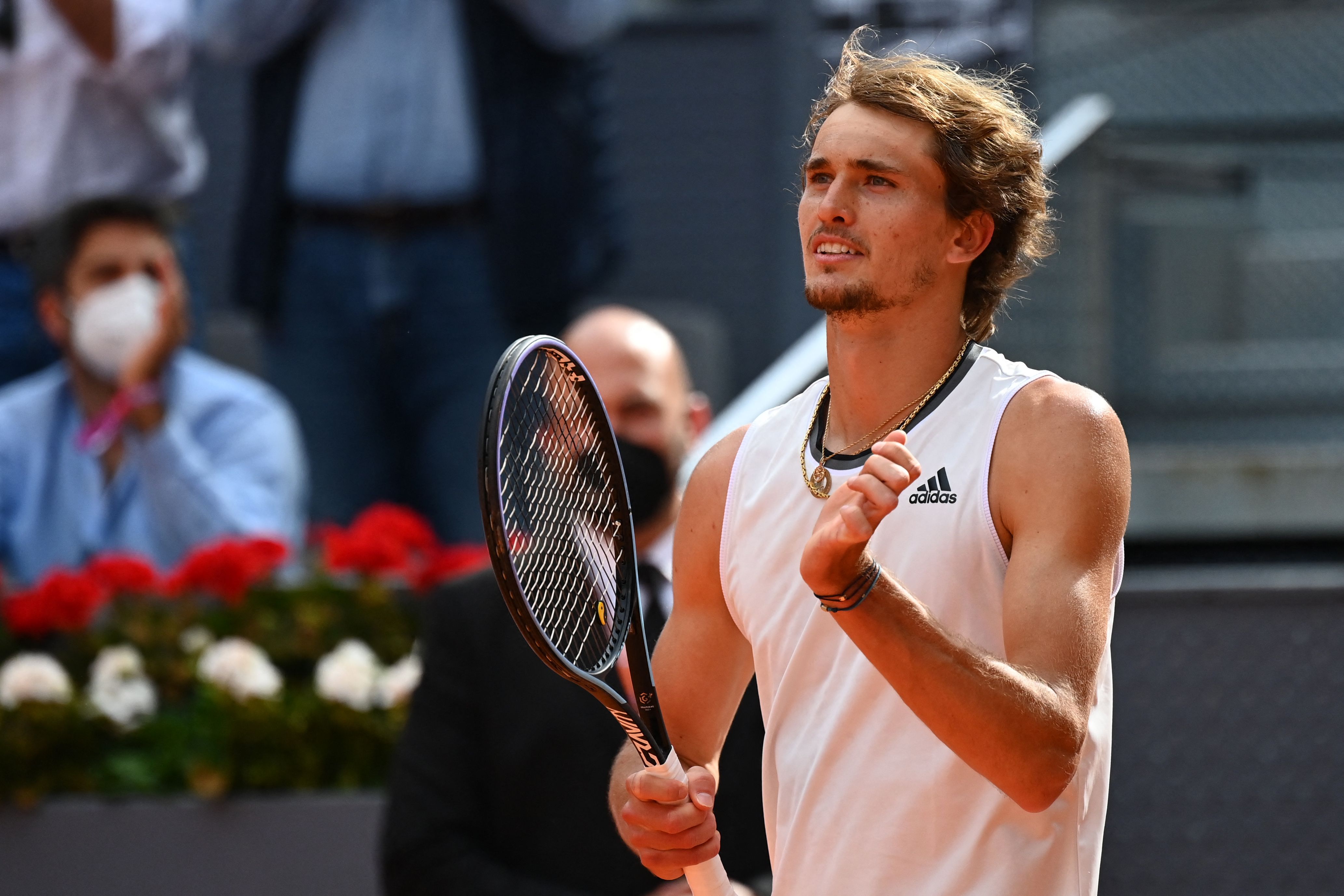 Petenis Jerman Alexander Zverev