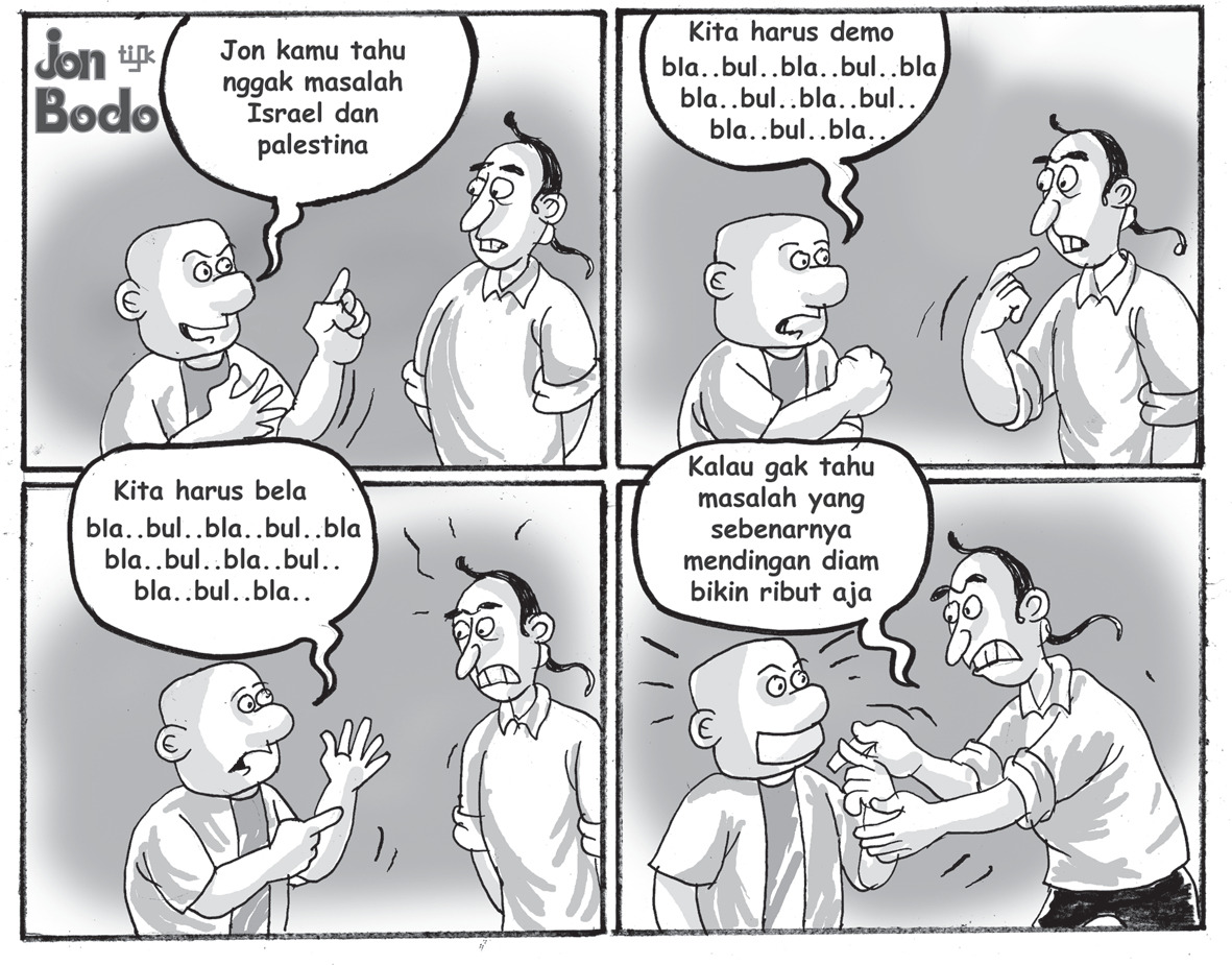 Jon Bodo Israel-Palestina