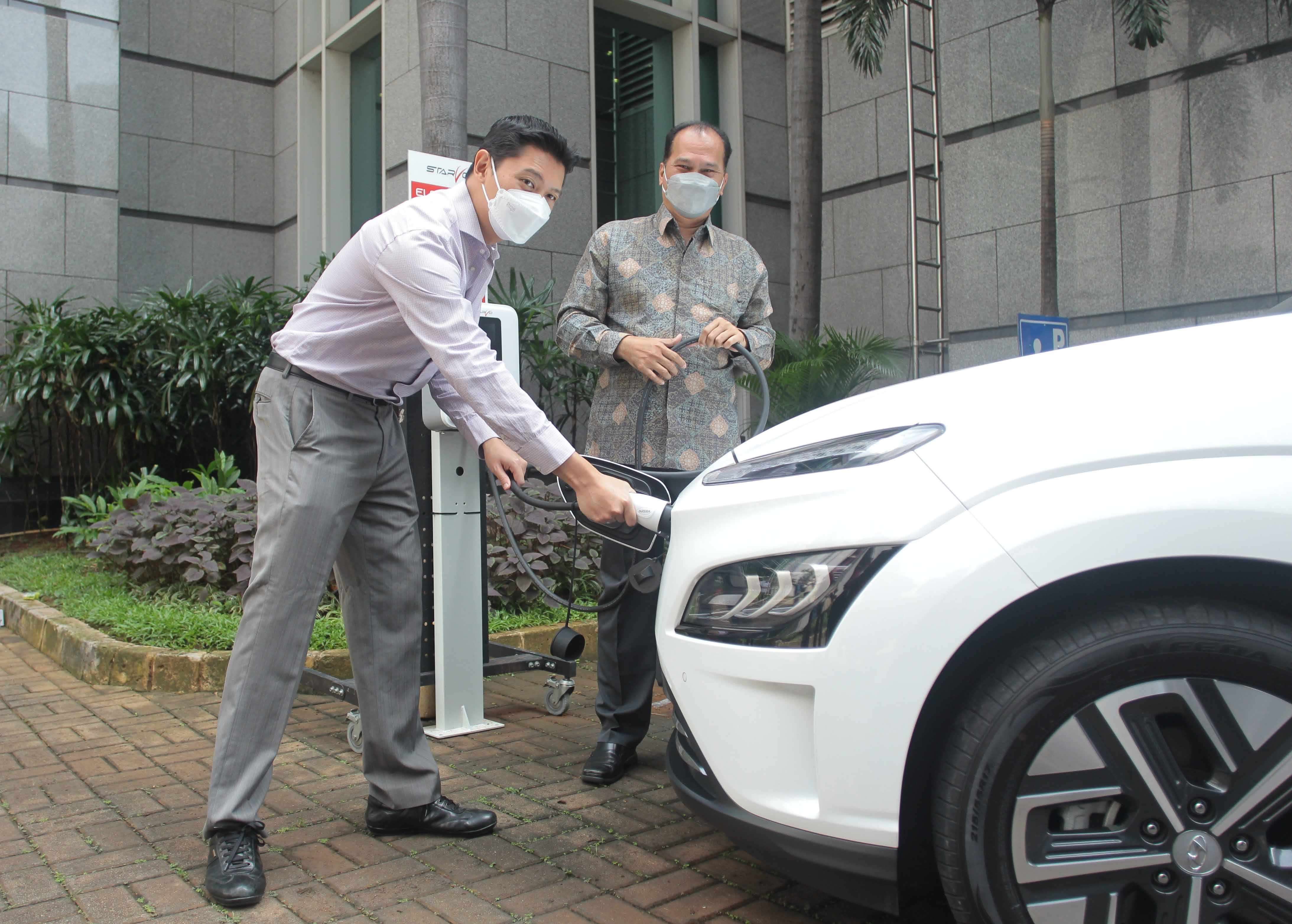 SPKLU Starvo di Kawasan Jababeka