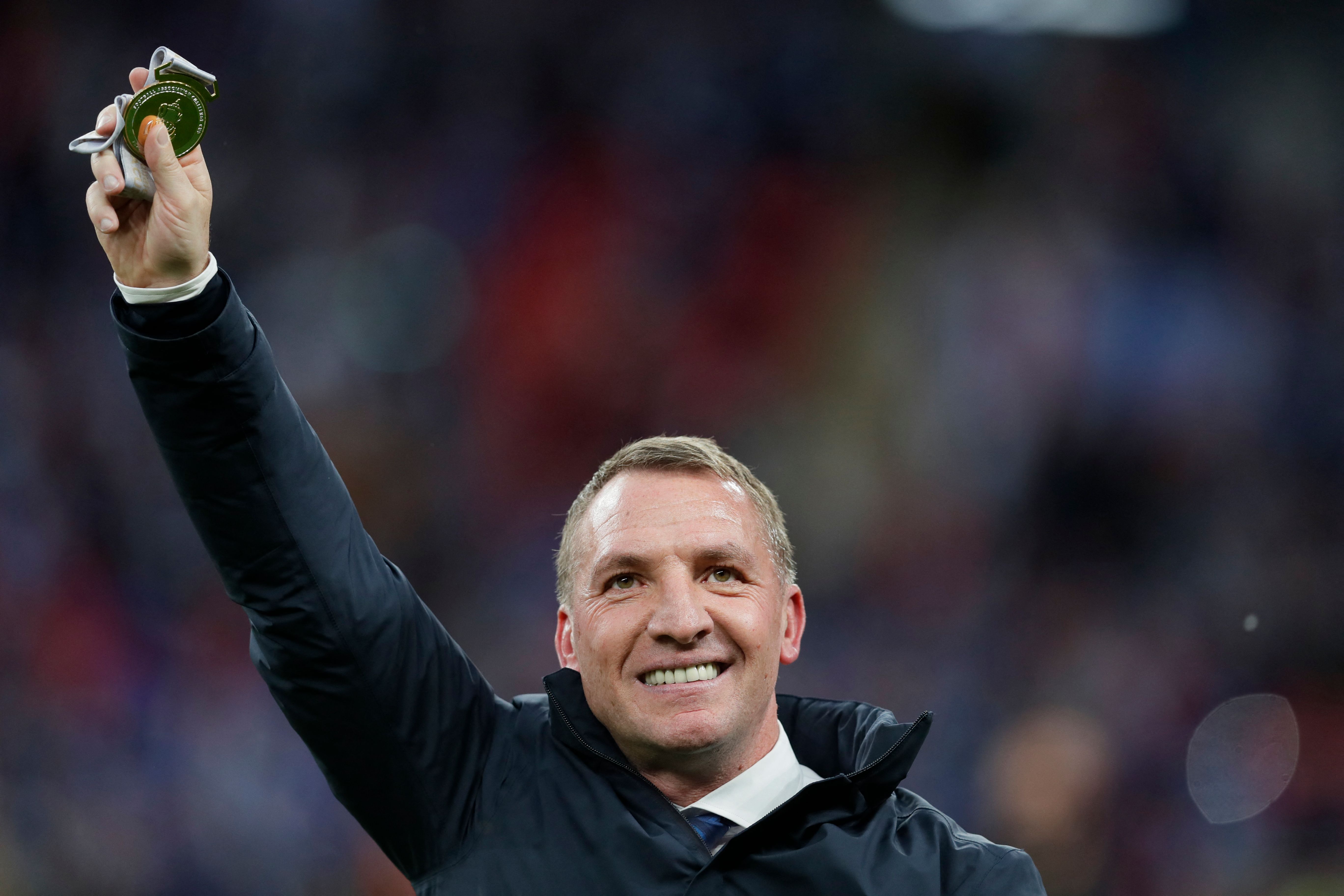 Pelatih Manchester City Brendan Rodgers