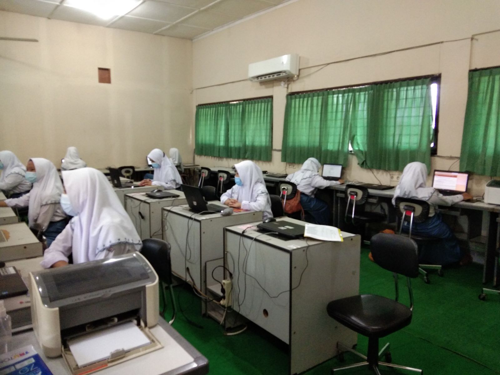 Ujicoba sekolah tatap muka di Sleman, DIY