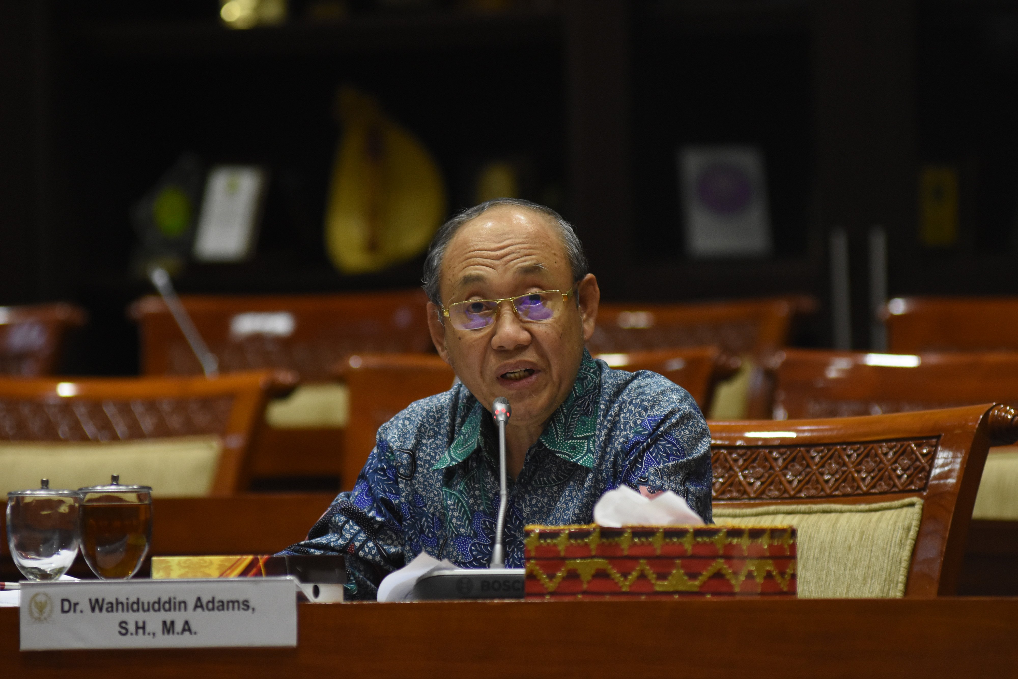 Hakim Konstitusi Wahiduddin Adams