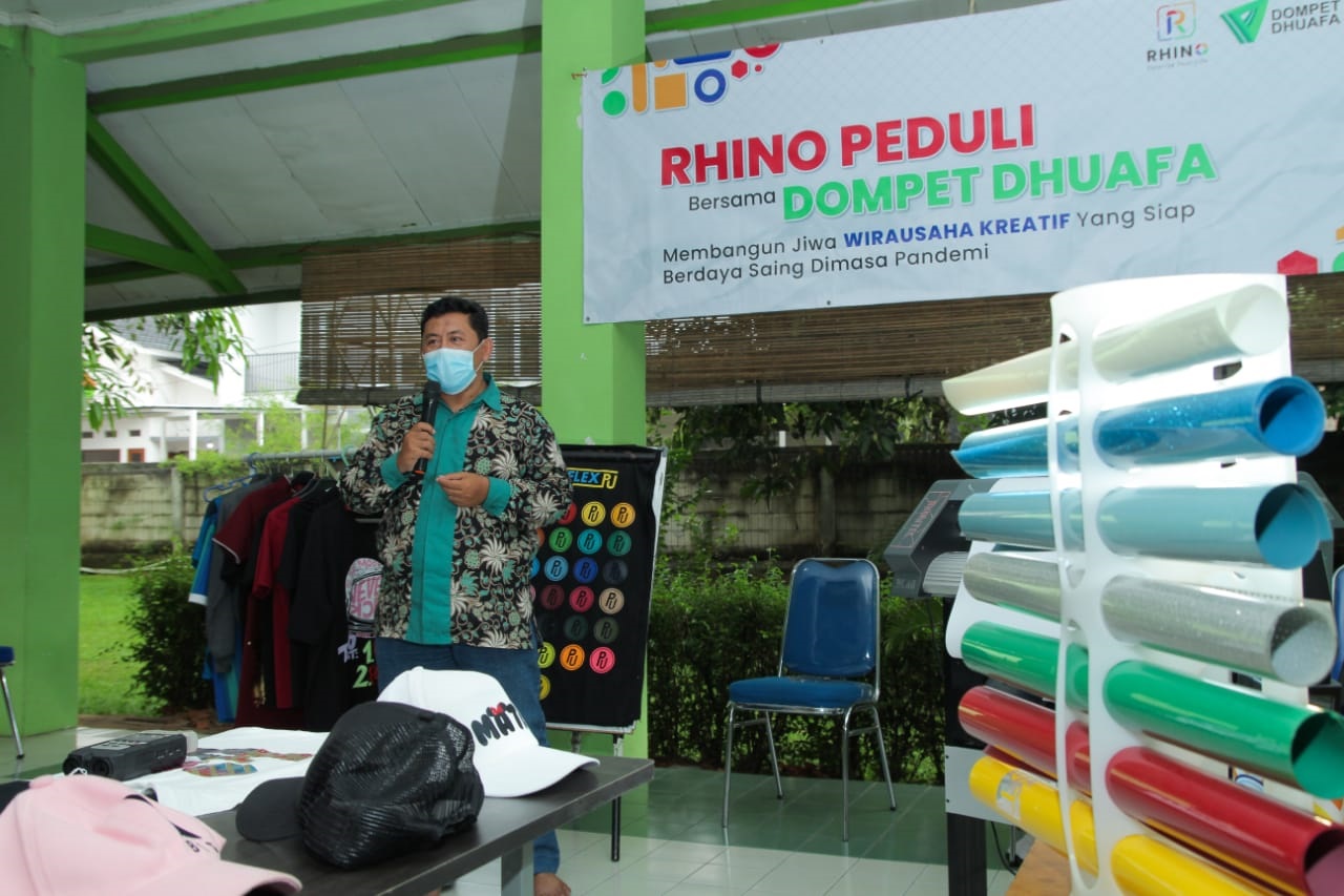 Pengenalan usaha sablon digital oleh Rhino Indonesia