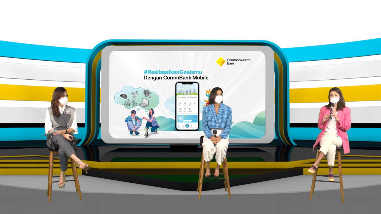 Acara peluncuran CommBank Mobile.