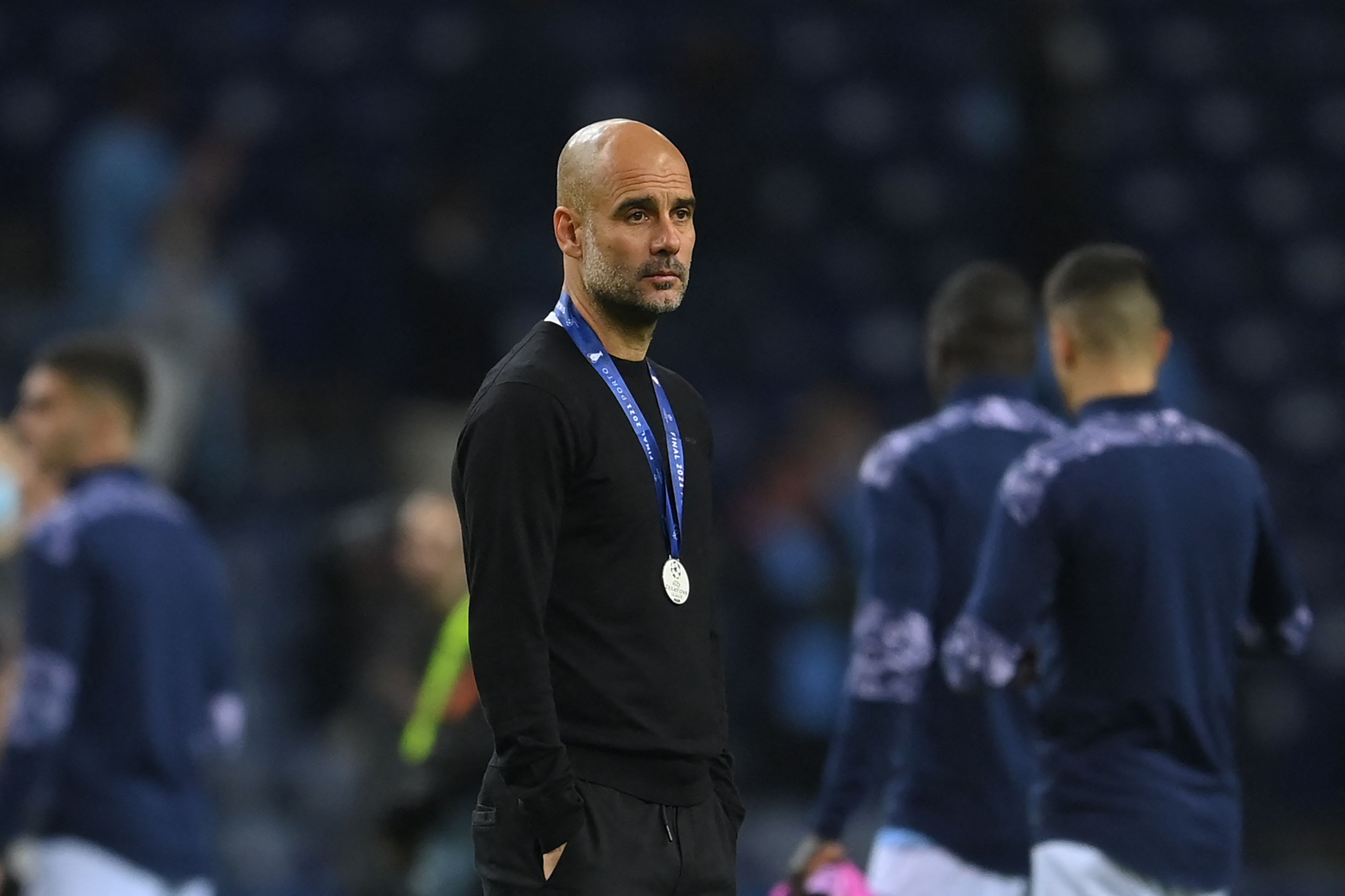 Pelatih Manchester City Pep Guardiola