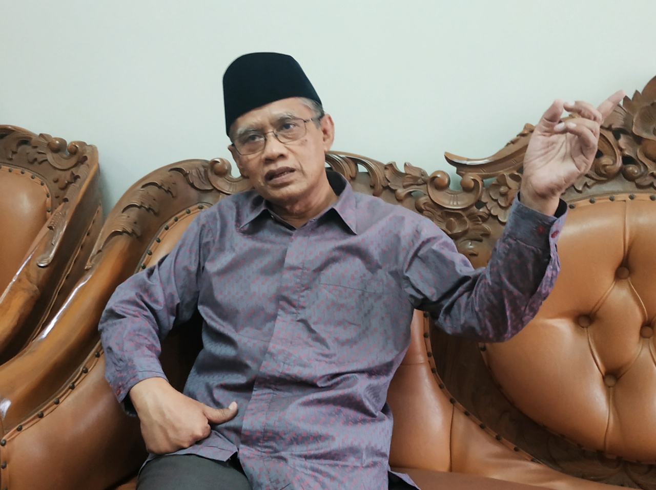 Ketua Umum Pimpinan Pusat Muhammadiyah, Haedar Nashir 