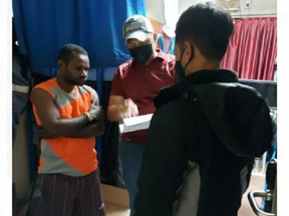 Satgas Siber Operasi Nemangkawi menangkap Harun Gobai, pemilik akun Facebook Enago Womaki yang menyebarkan hoaks genosida di Papua