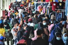 Suasana di Pasar Tanah Abang