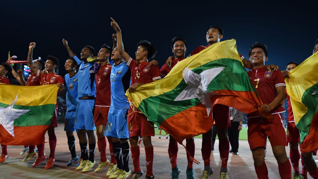 Para pemain timnas Myanmar