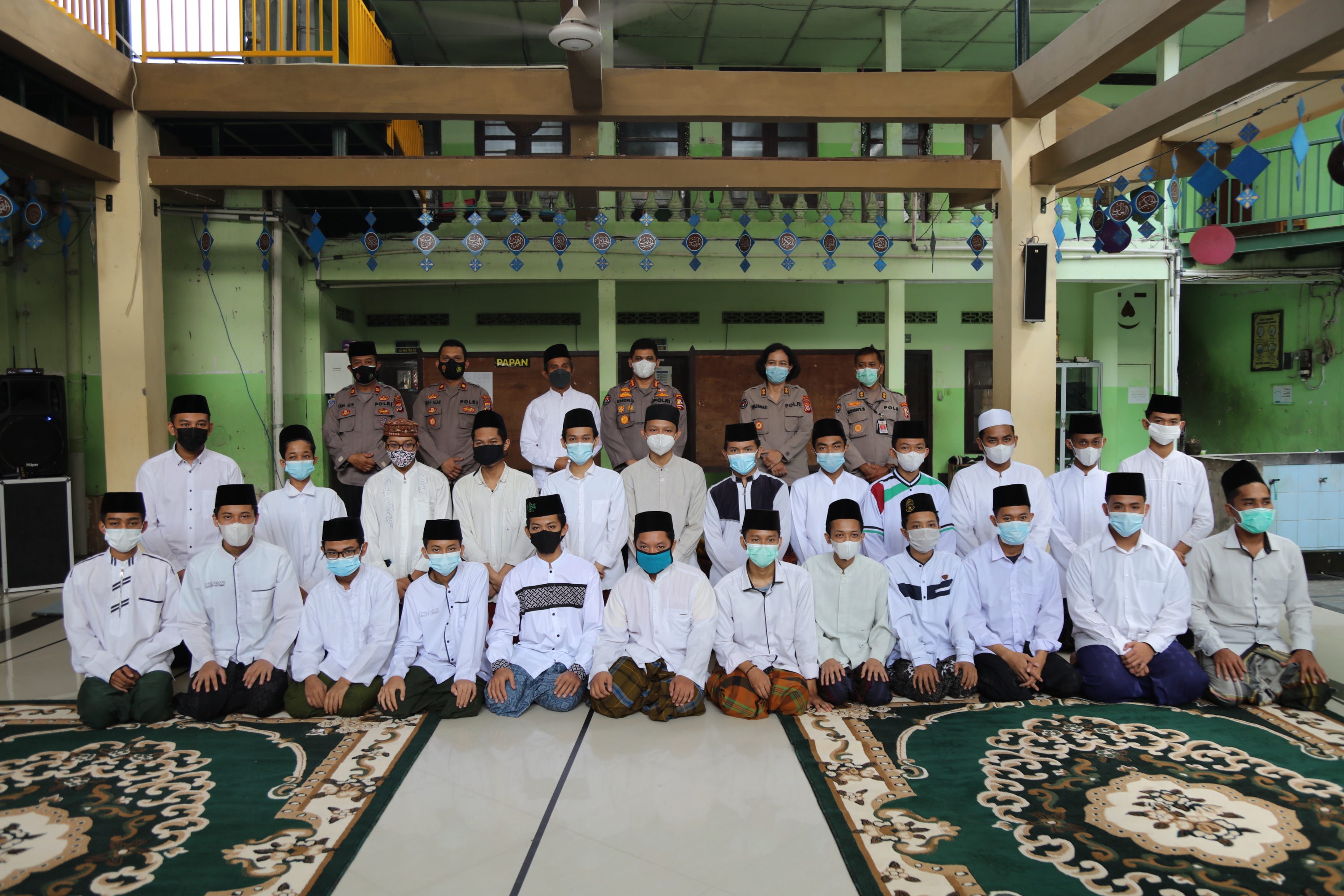 Sambangi Pesantren An-Nur, Humas Polri Bahas Bahaya Radikalisme