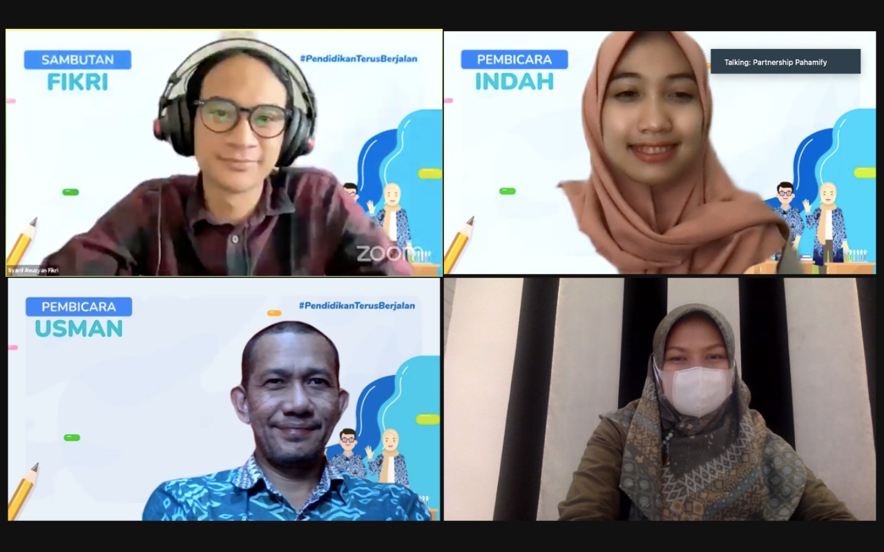 Simposium pendidikan nasional yang digelar Pahamify