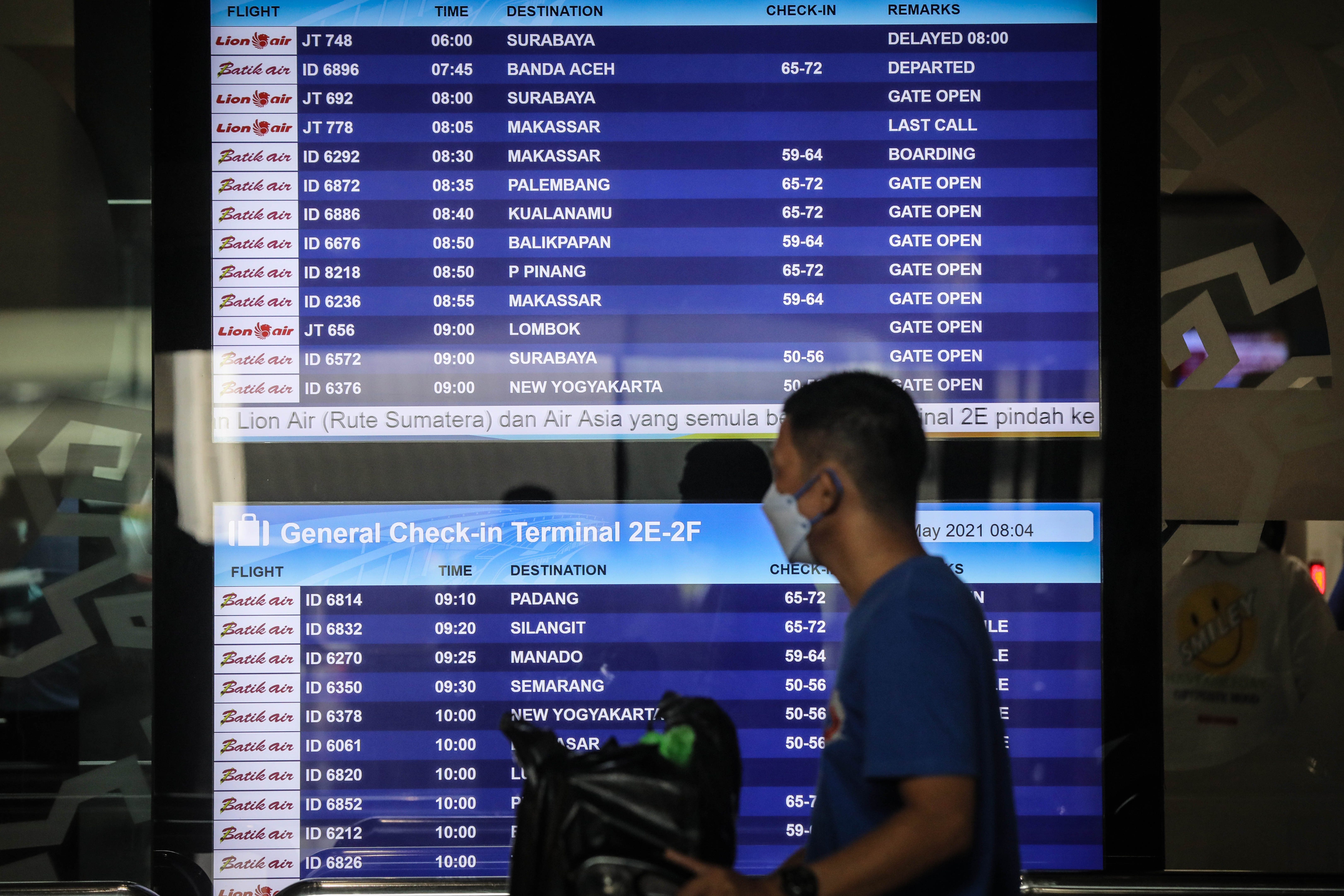 Ilustrasi suasana Terminal 2 Bandara Soekarno-Hatta, Tangerang.