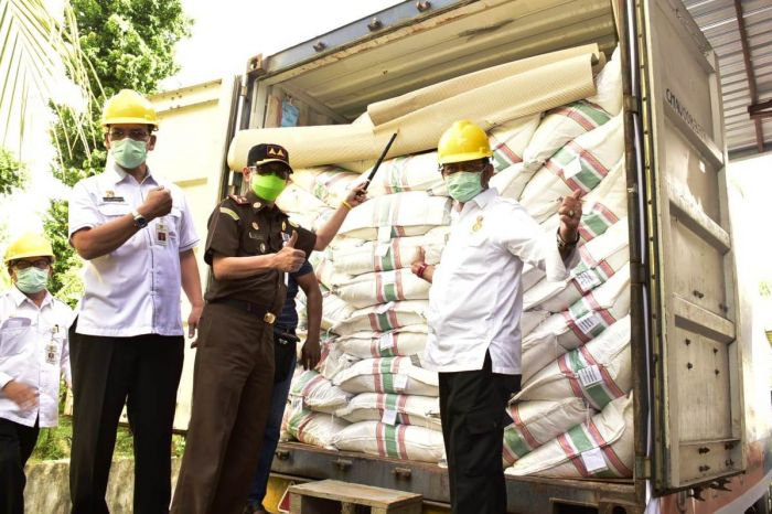 Mentan Syahrul Yasin Limpo melepas ekspor pertanian dengan tujuan 11 negara.