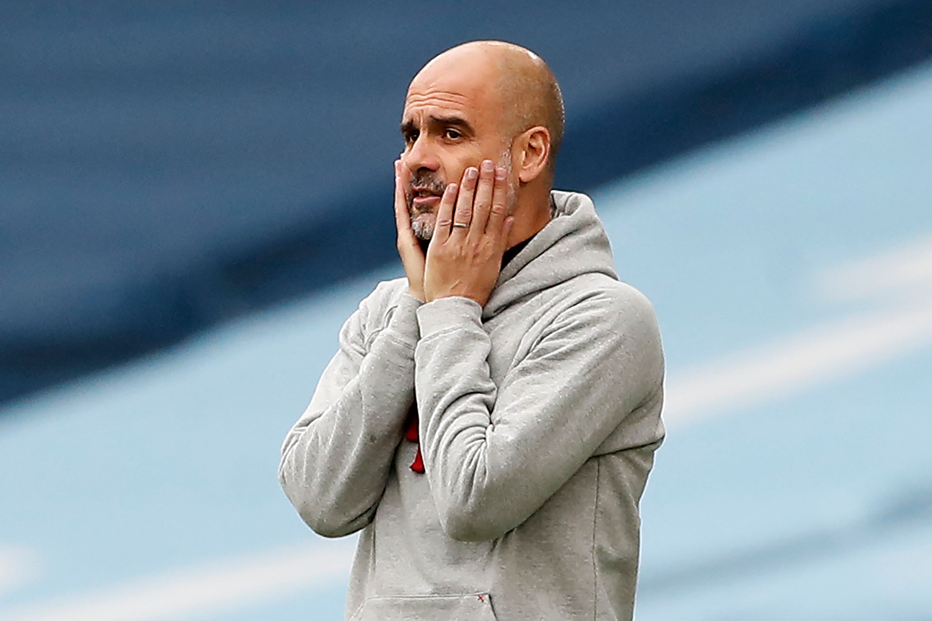 Pelatih Manchester City Pep Guardiola