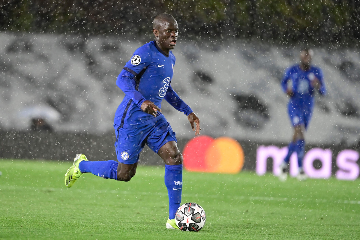 Gelandang Chelsea N'Golo Kante
