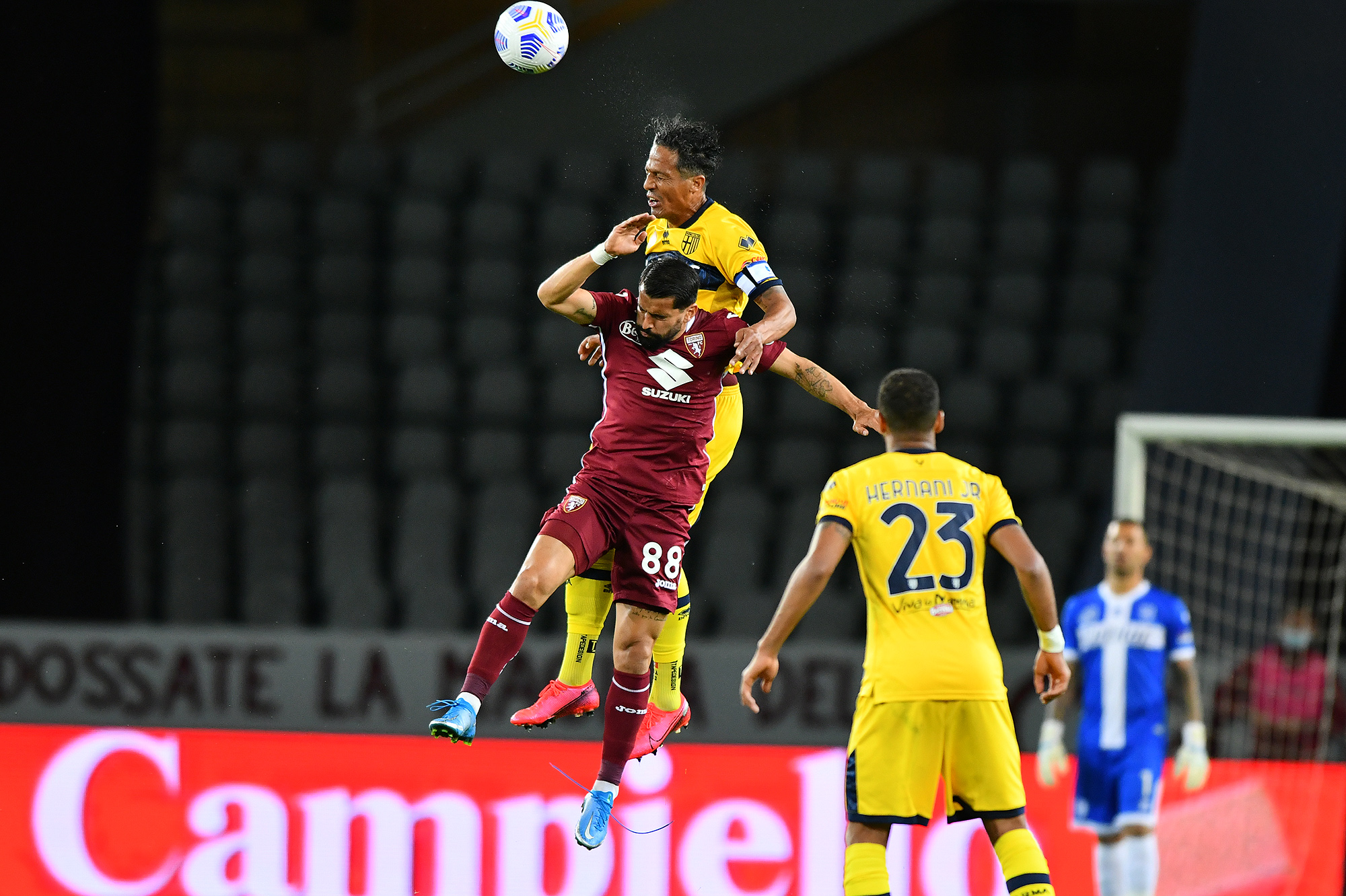 Laga Serie A antara Torino dan Parma.