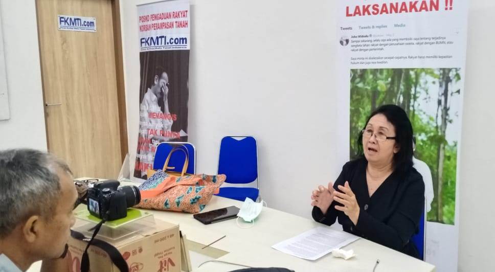 GURU Besar IPB Prof Ing Mokoginta membuat surat terbuka meminta Presiden Jokowi turun tangan memberantas mafia tanah.