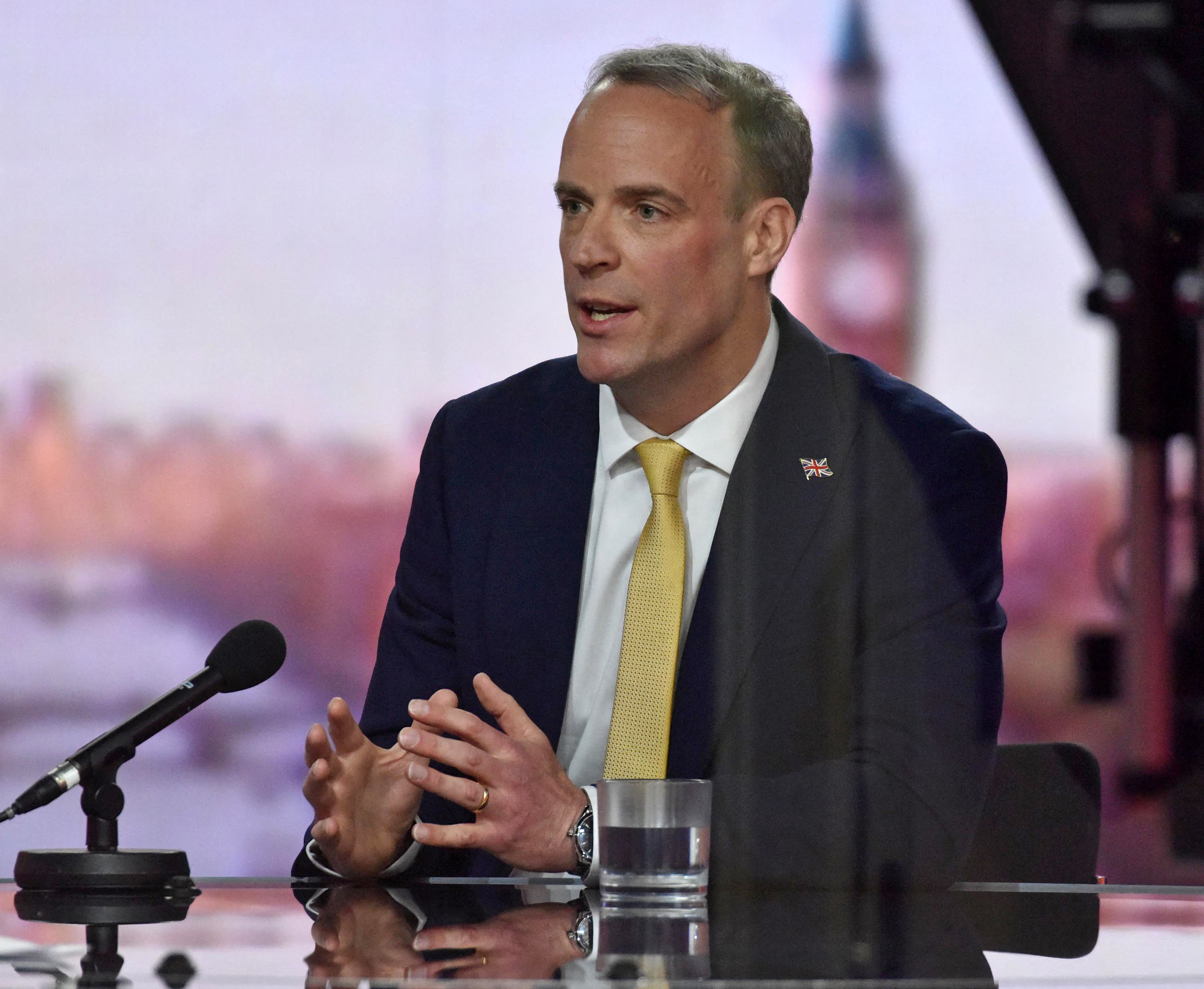 Raab Dukung Solusi Dua Negara untuk Konflik Israel-Palestina