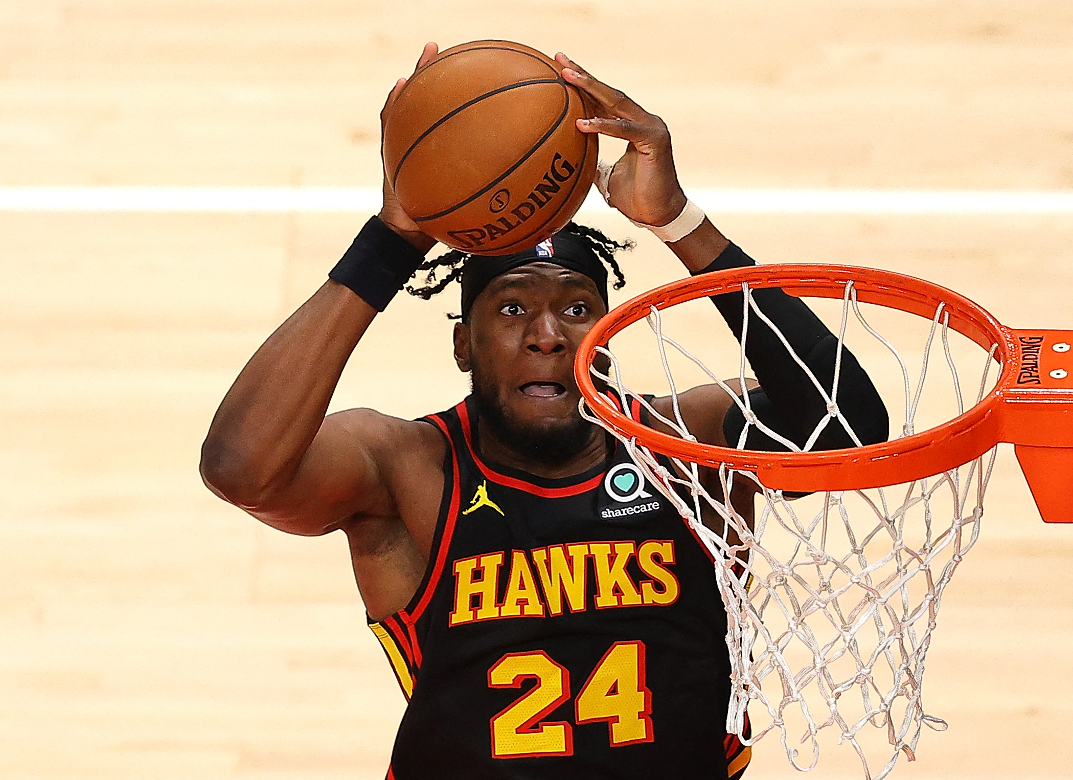 Pemain Atlanta Hawks Bruno Fernando