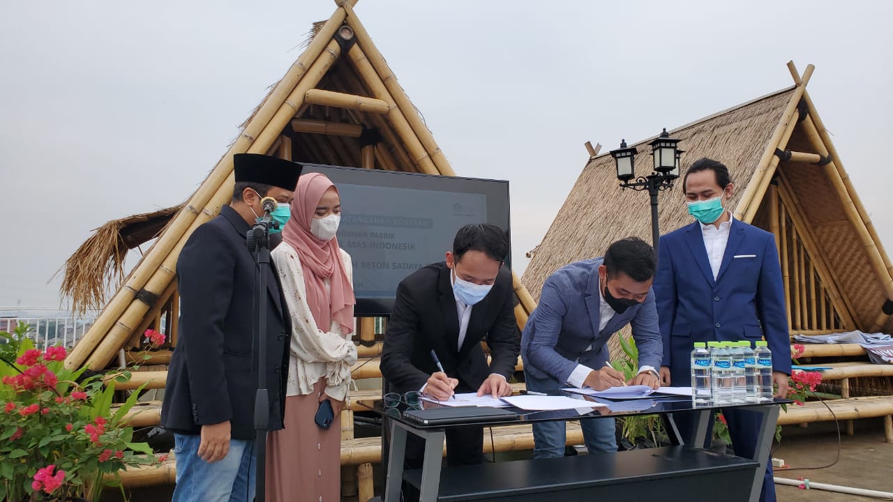 Ilustrasi, penandatanganan kerja sama