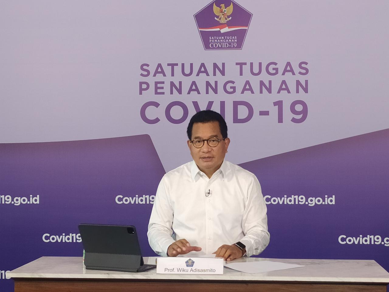 Juru Bicara Satgas Penanganan Covid-19 Prof Wiku Adisasmito 