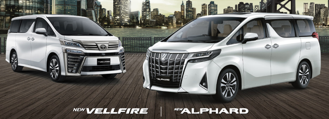 Toyota New Vellfire dan New Alphard