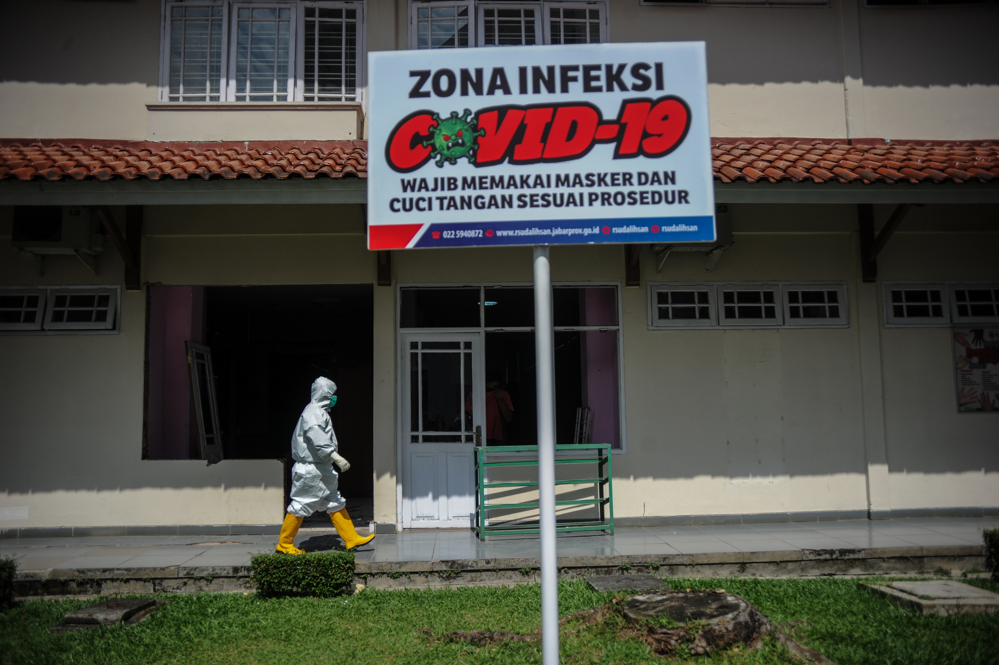 Keterisian RS di Cianjur untuk Pasien Covid-19 di Zona Oranye