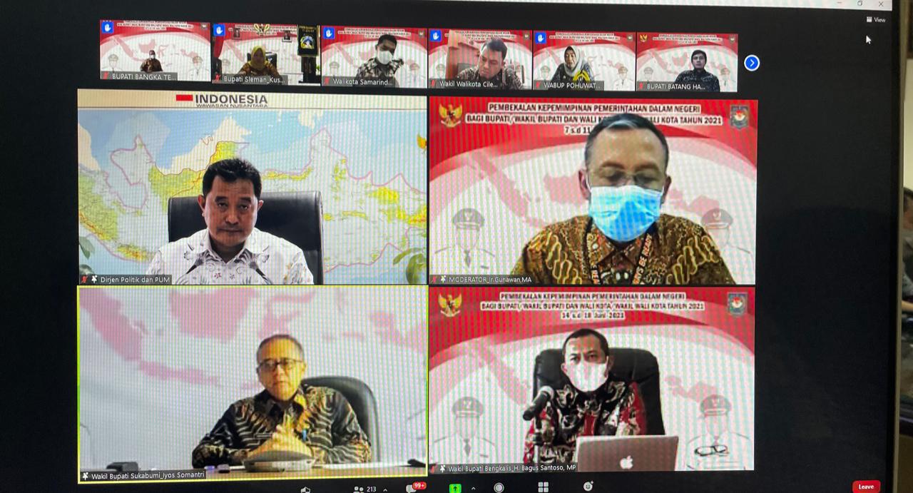 Pembekalan Pemerintahan Dalam negeri bagi Bupati/Walikota