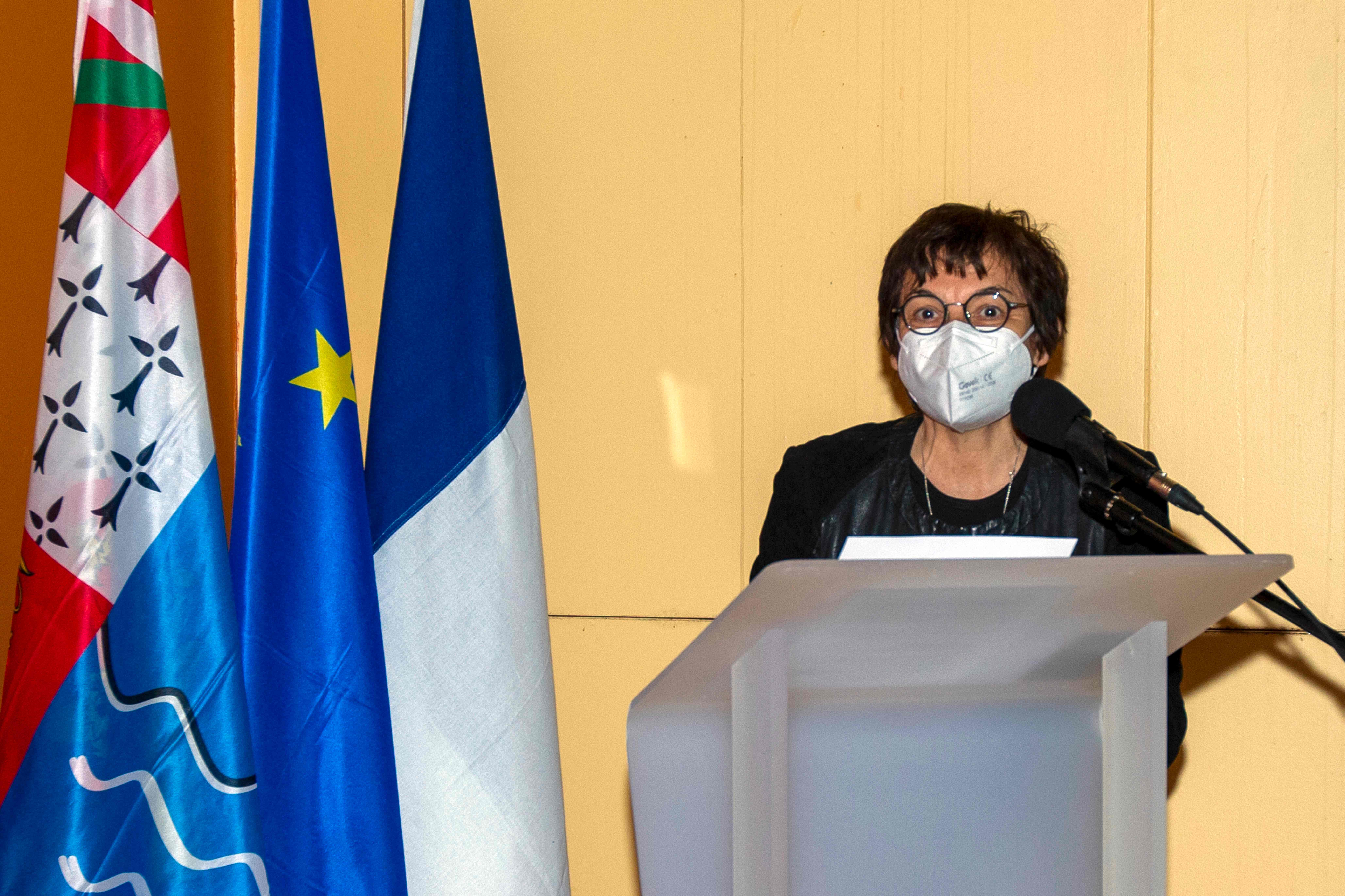 Menteri Kelautan Prancis Annick Girardin.