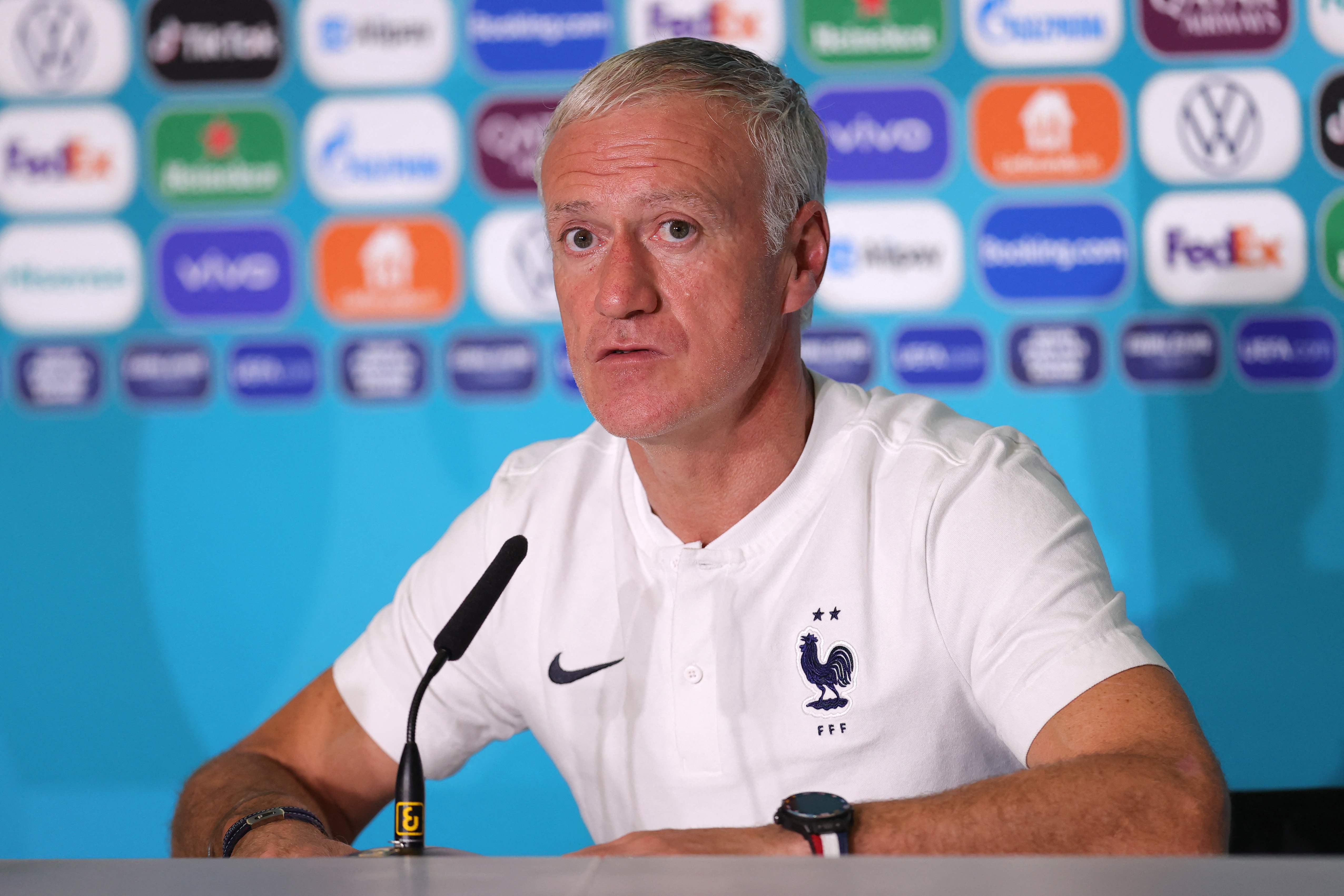 Pelatih timnas Prancis Didier Deschamps