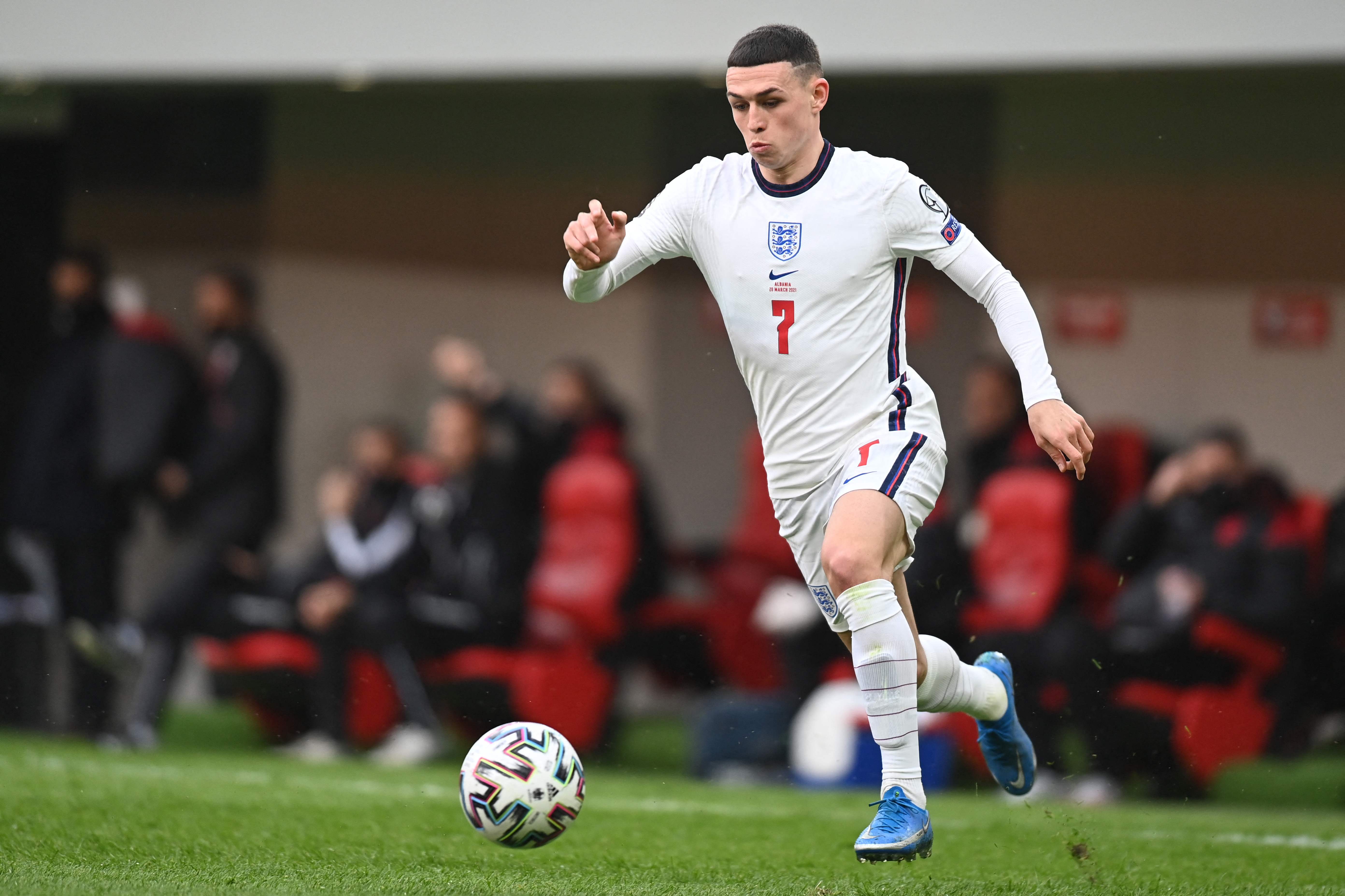 Gelandang Inggris Phil Foden