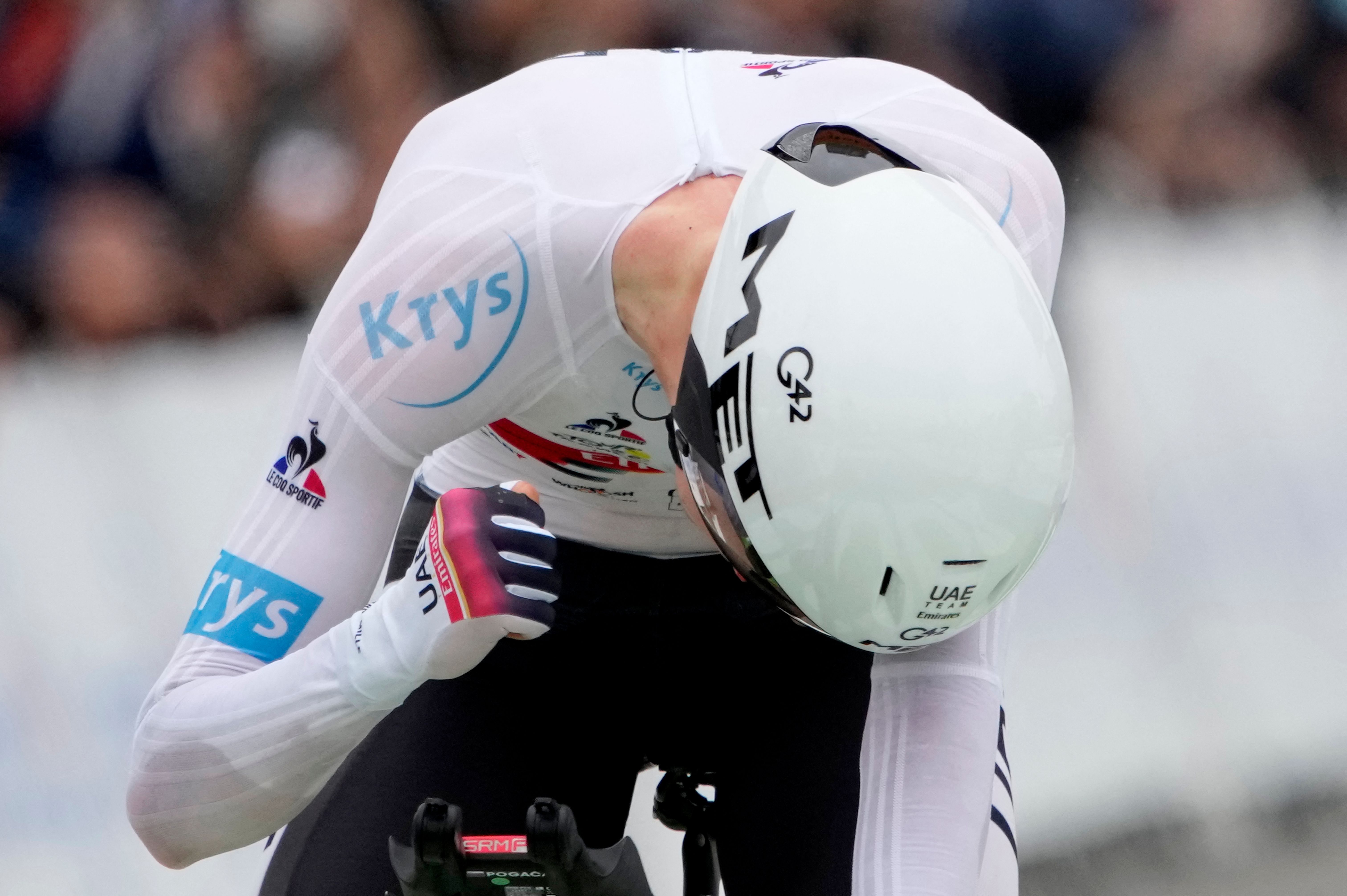 Jadi yang Tercepat di Etape Time Trial, Pogacar Tempel Van der Poel