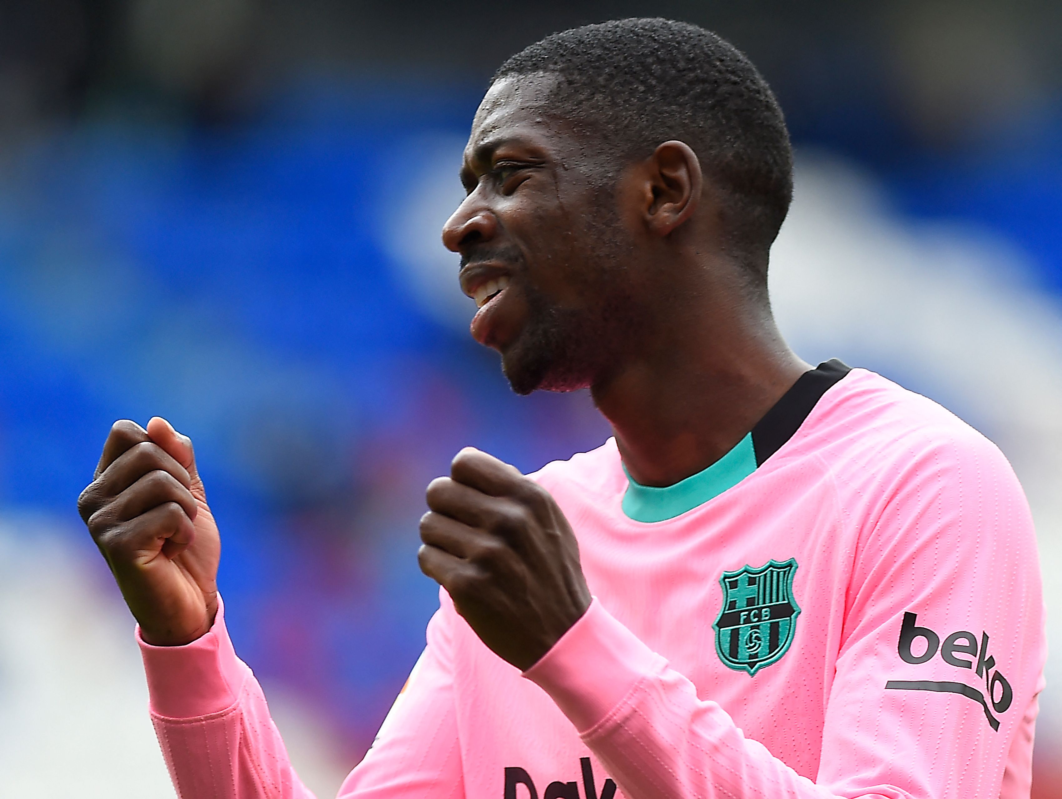 Gelandang Barcelona Ousmane Dembele