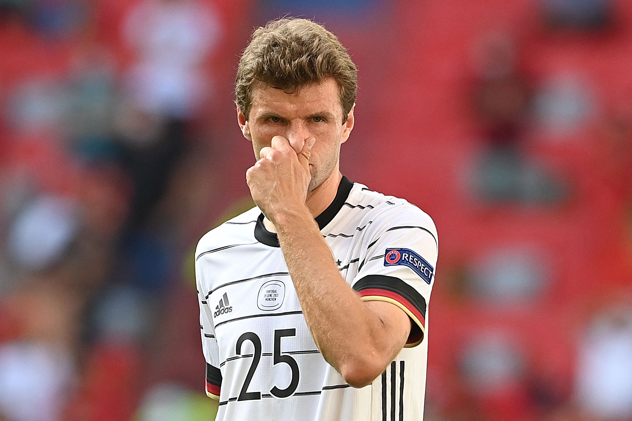 Penyerang timnas Jerman Thomas Mueller