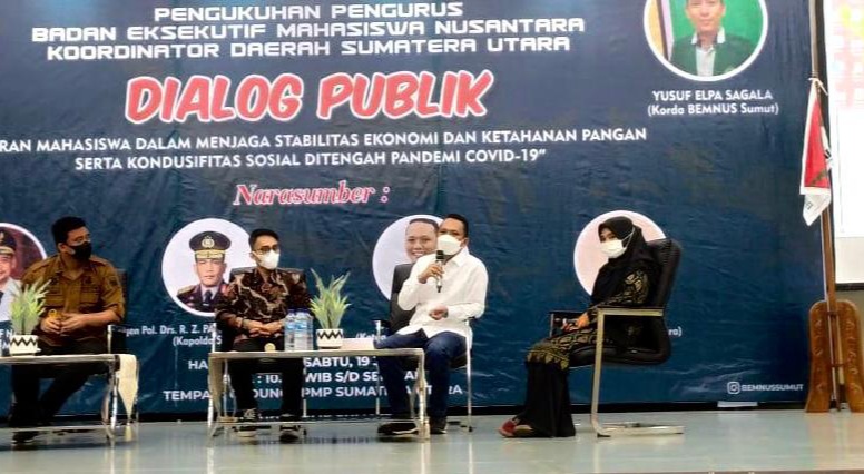 Pengukuhan BEN Nusantara Korda Sumut