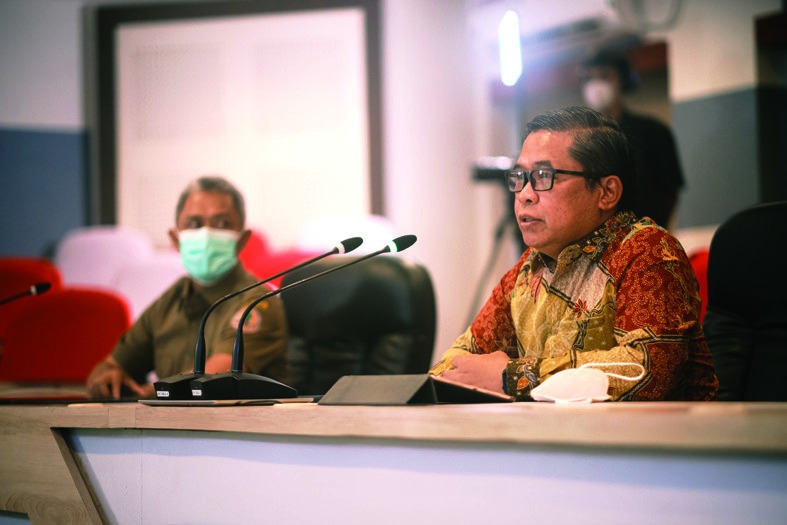 Wakil Menteri Lingkungan Hidup dan Kehutanan Alue Dohong.