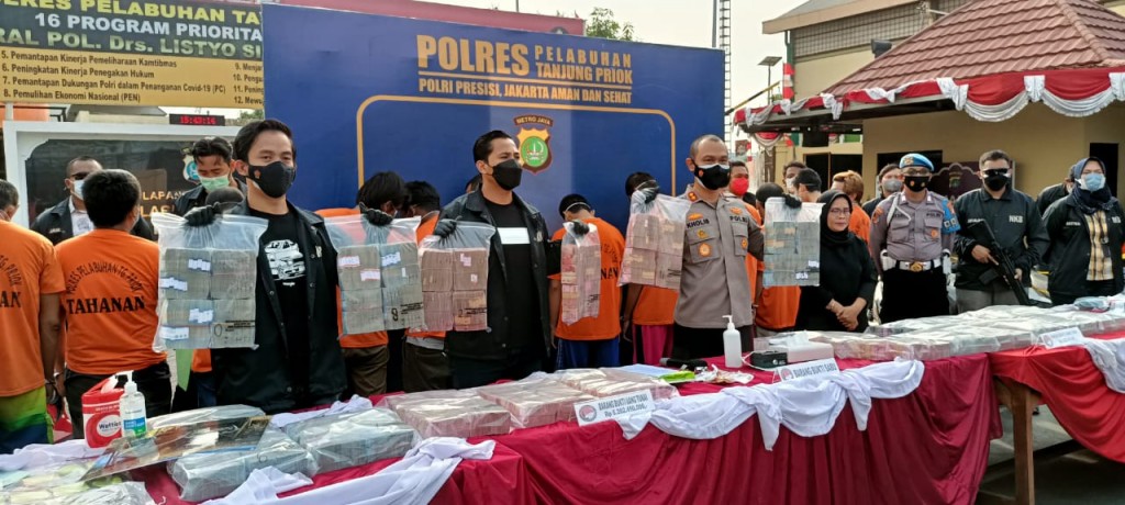 Polisi Tangkap Sindikat Narkoba Lintas Provinsi