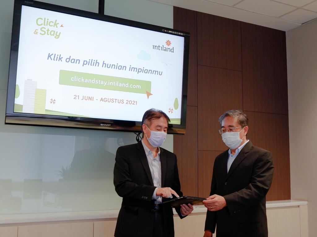 peluncuran perogram Clik & Stay Intiland