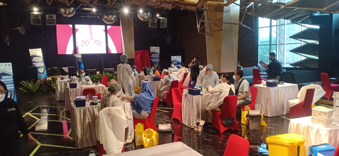 GPFI-Bais TNI-IDI Gelar Program Serbuan Vaksinasi untuk Warga Jakarta