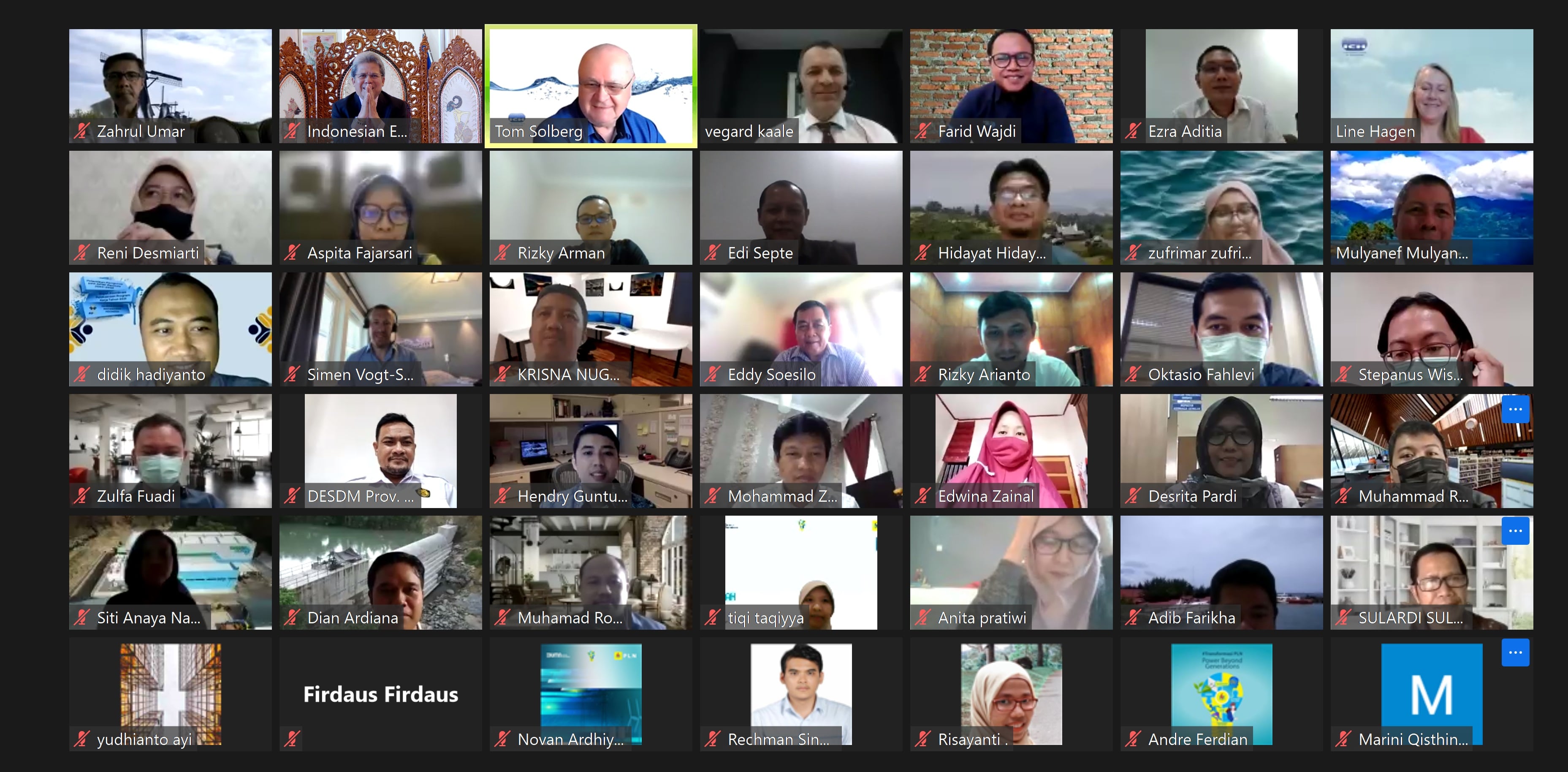 Pelatihan pengelolaan hdyro power